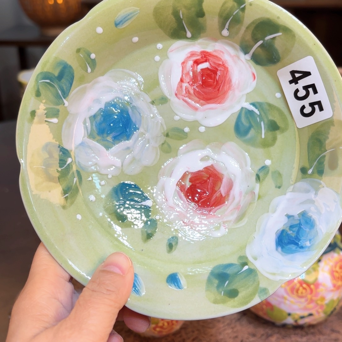 景德镇手绘高温釉下彩陶瓷茶具