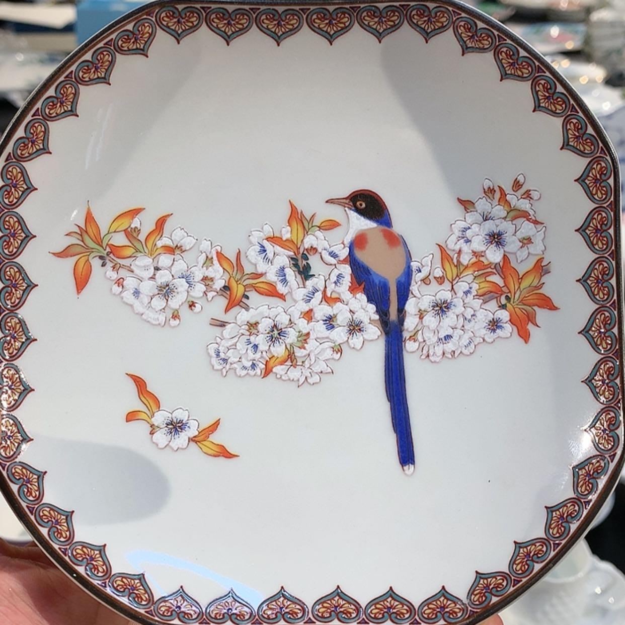 【闪购商品】瓷片一个餐盘16.5cm