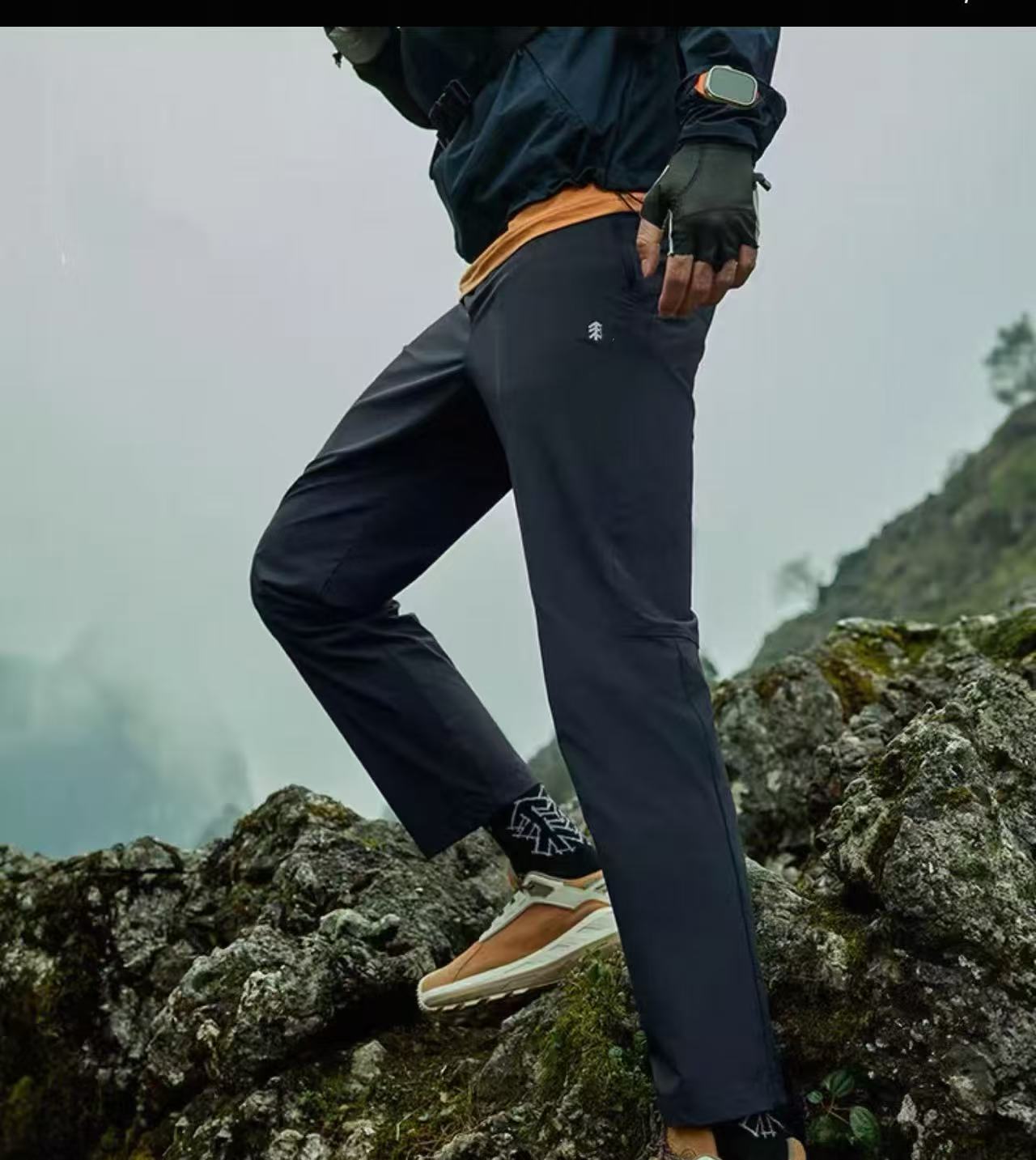 1 25年【加绒】男士【冲锋裤】K L 户外长裤保暖弹力防风透气百搭款