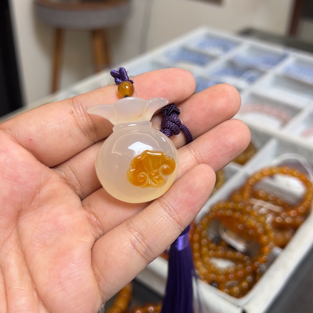 玛瑙/玉髓珠宝半成品未镶嵌