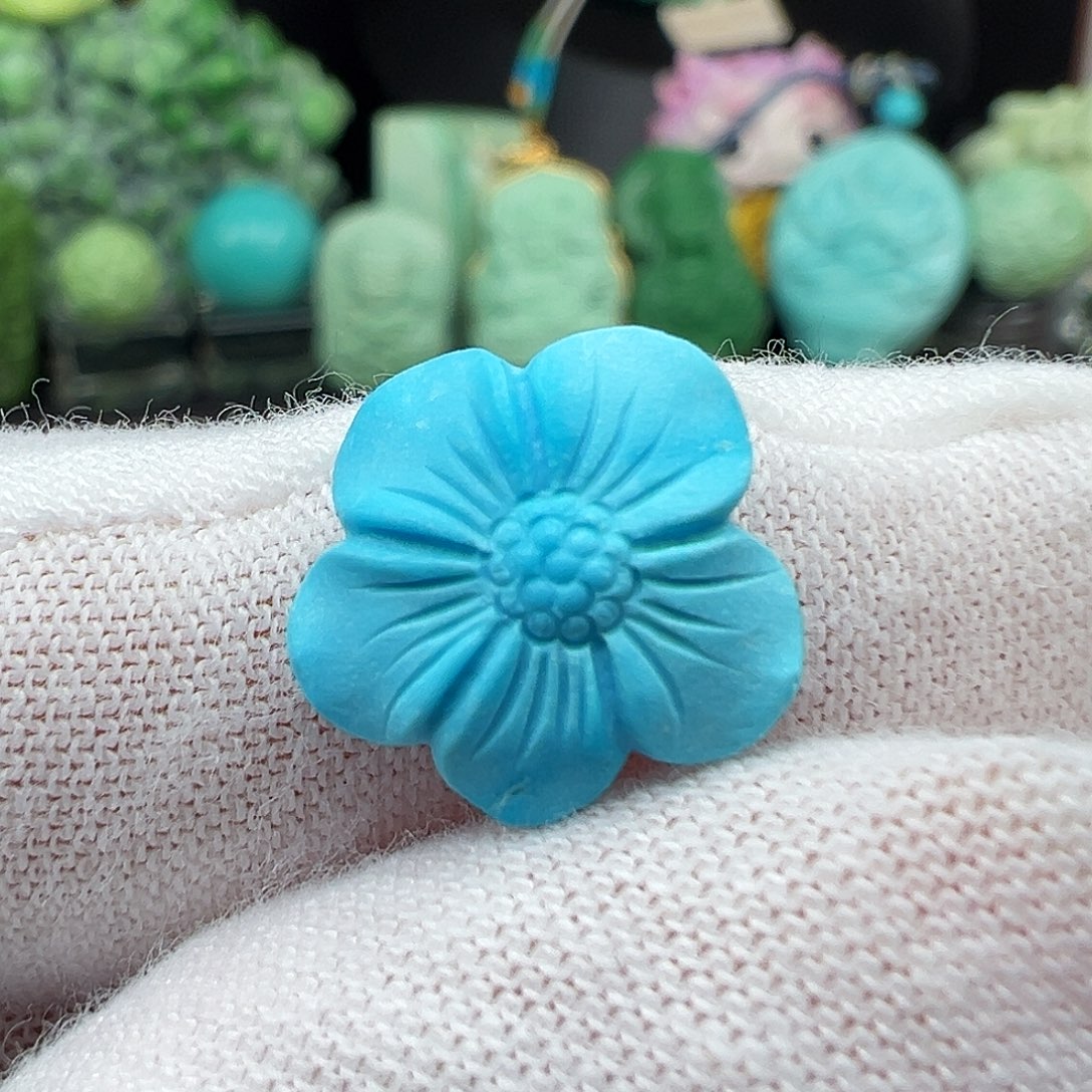 绿松石未镶嵌绿松石主播万丽