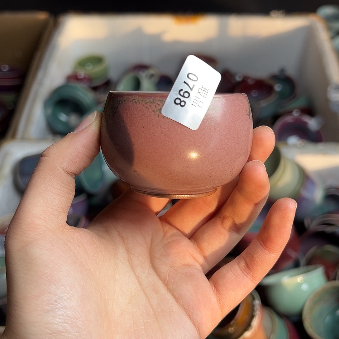 陶摆件窑口自销原矿钧瓷