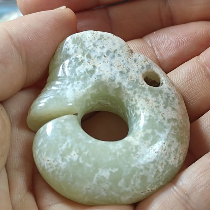 和田玉挂件未镶嵌万*