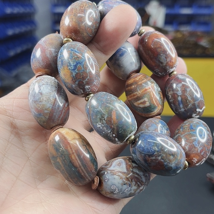 玛瑙手链未镶嵌T99黄金甲多样发其一