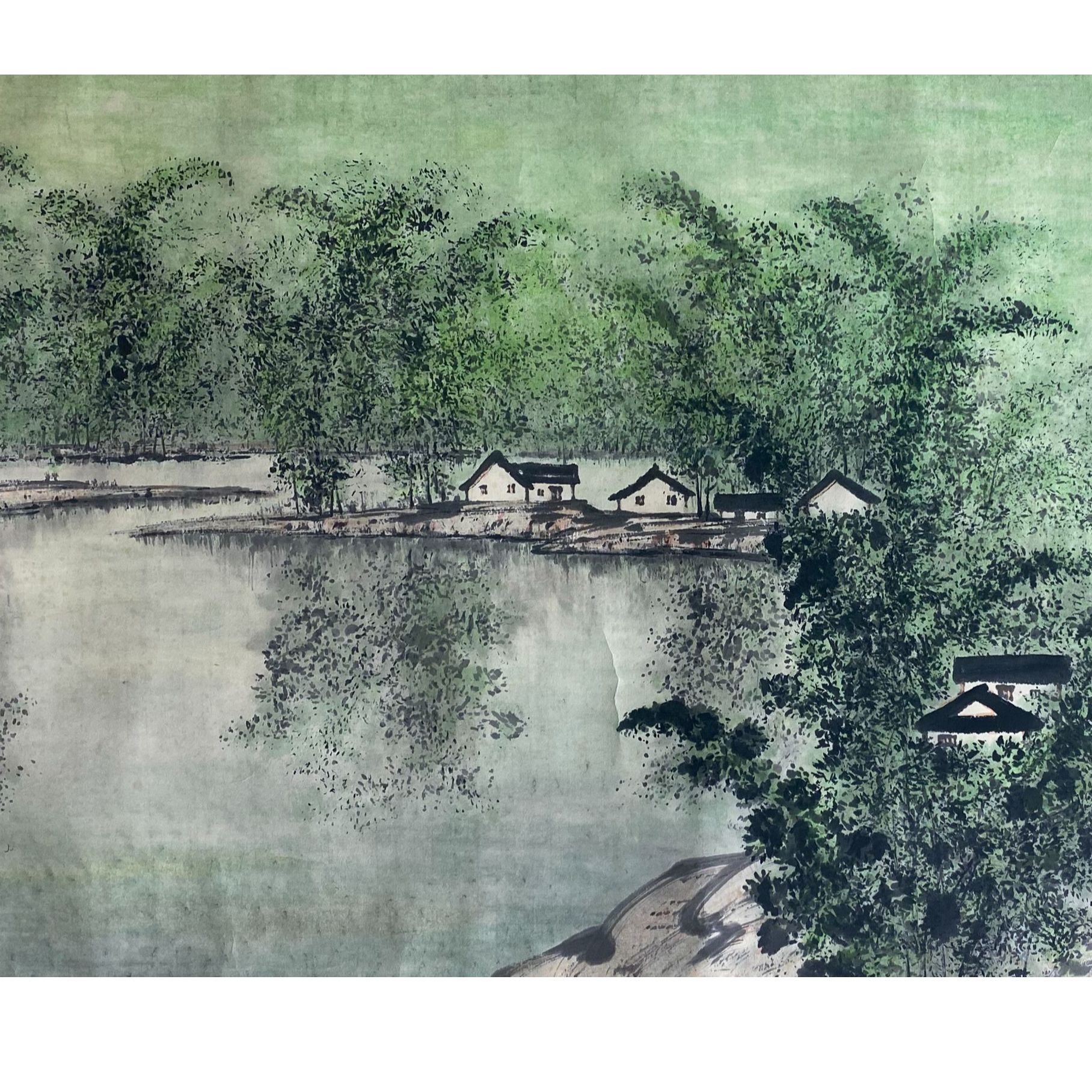 DY14709 山水 纸本 136*67