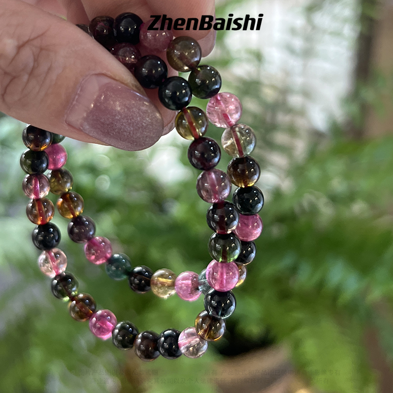 碧玺手串多样性发其一【ZBS056】卡6.6mm