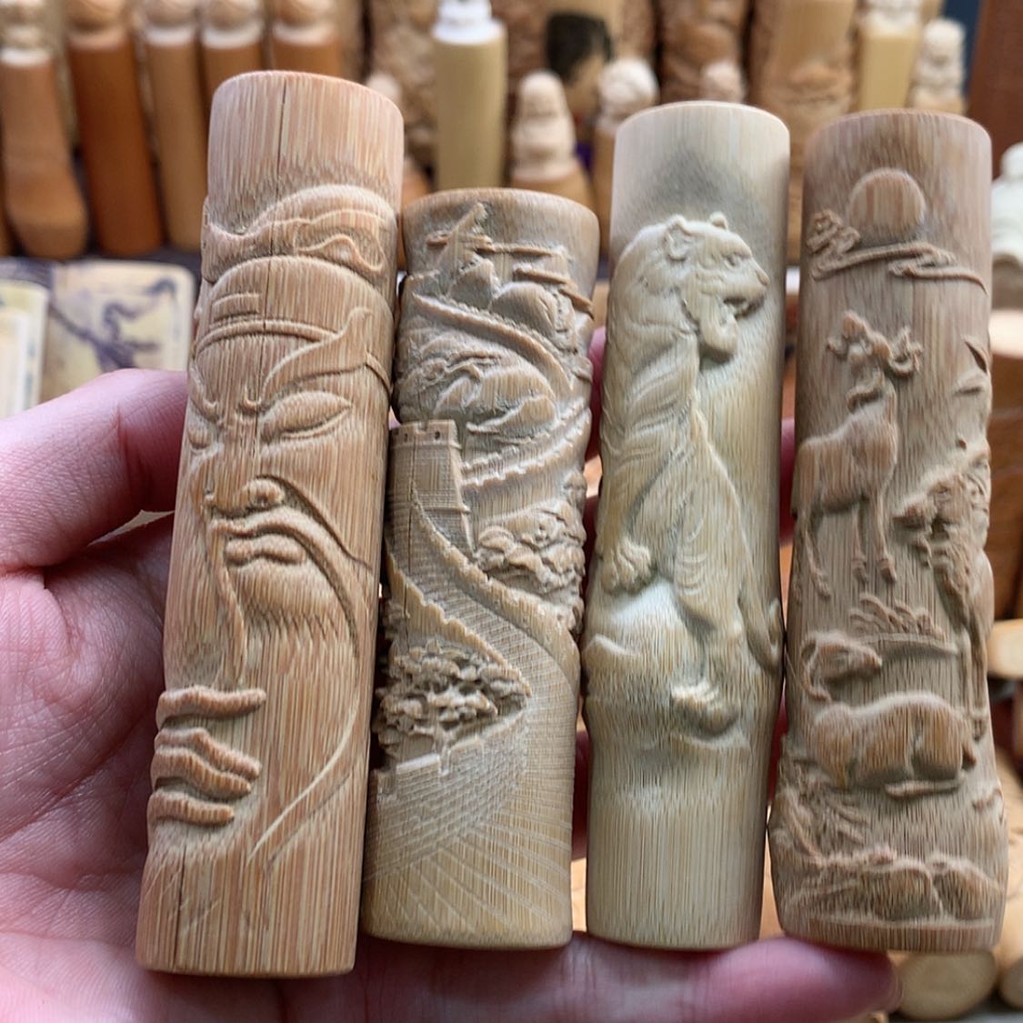 【闪购商品】竹开裂料实心竹哈哈哈哈哈