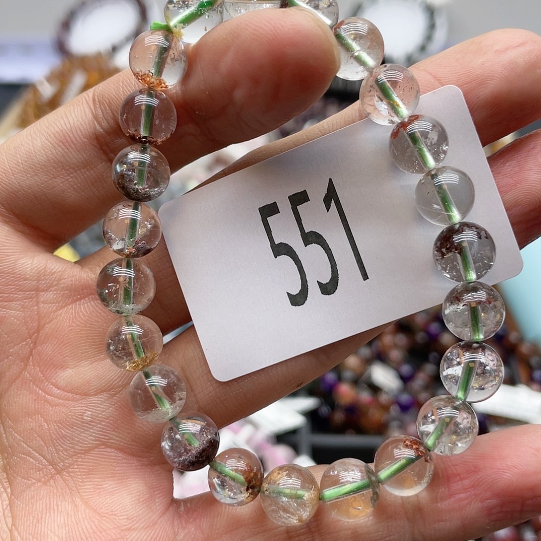 水晶手链未镶嵌了**了手链