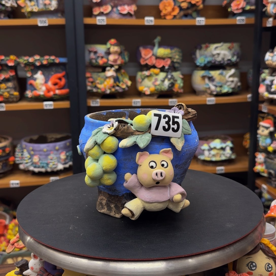 【闪购商品】粗陶手捏