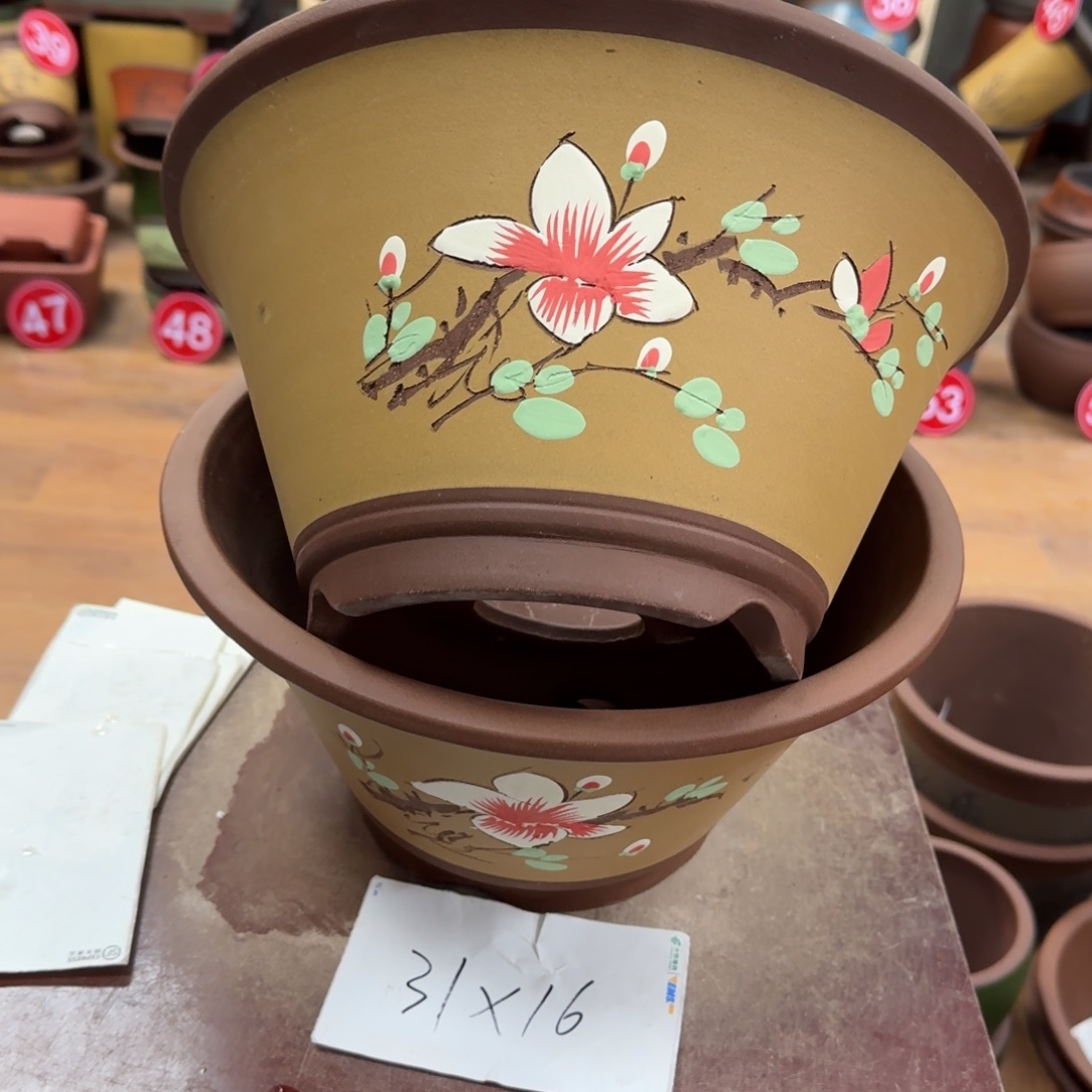 紫砂花盆破损包赔