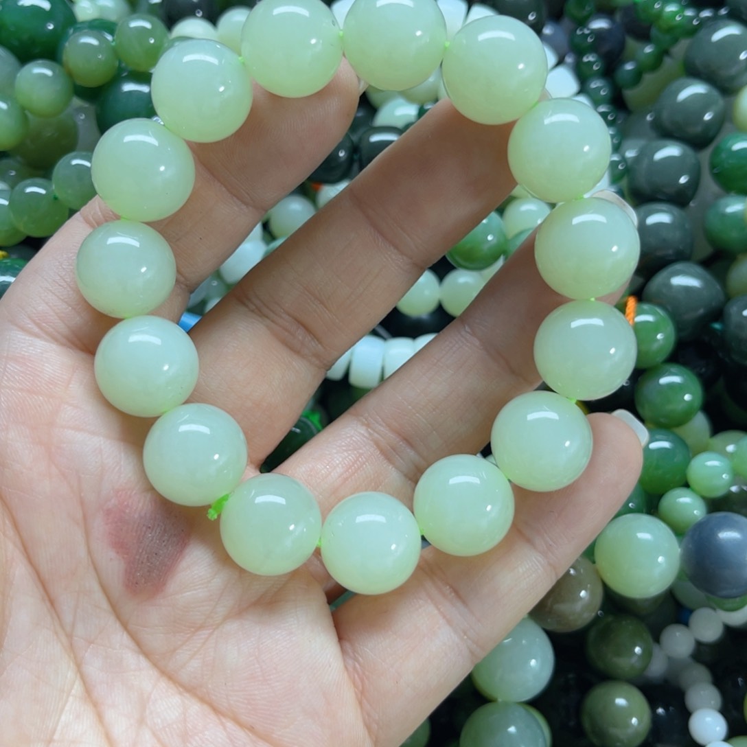 和田玉手链未镶嵌