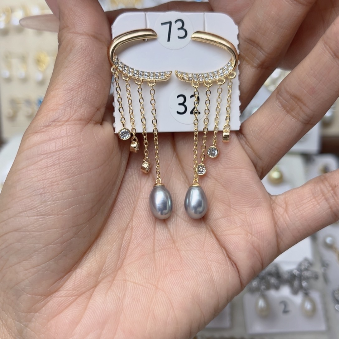 汉***风合金淡水珍珠戒指