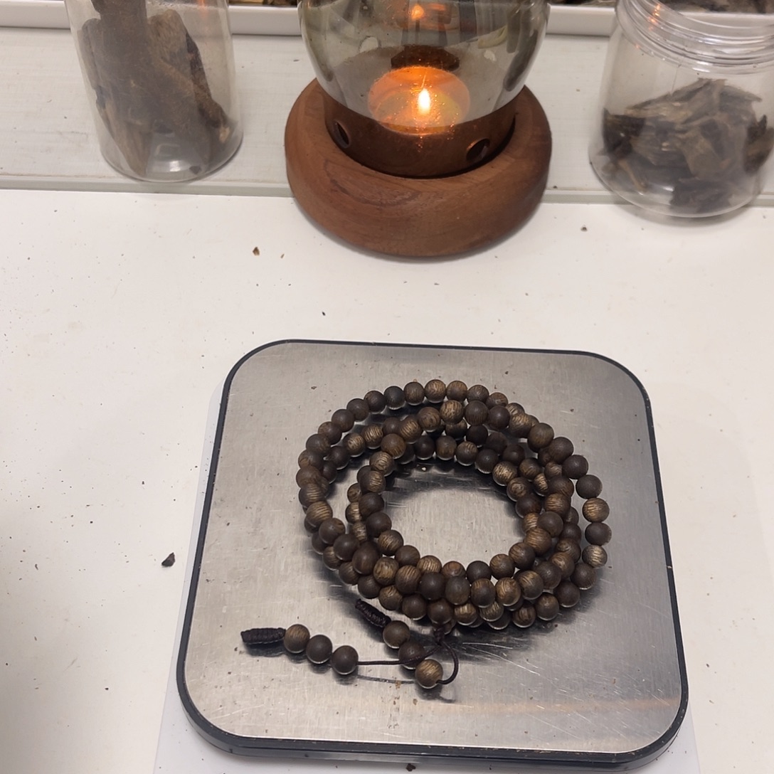 沉香沉香碎屑0.6多圈