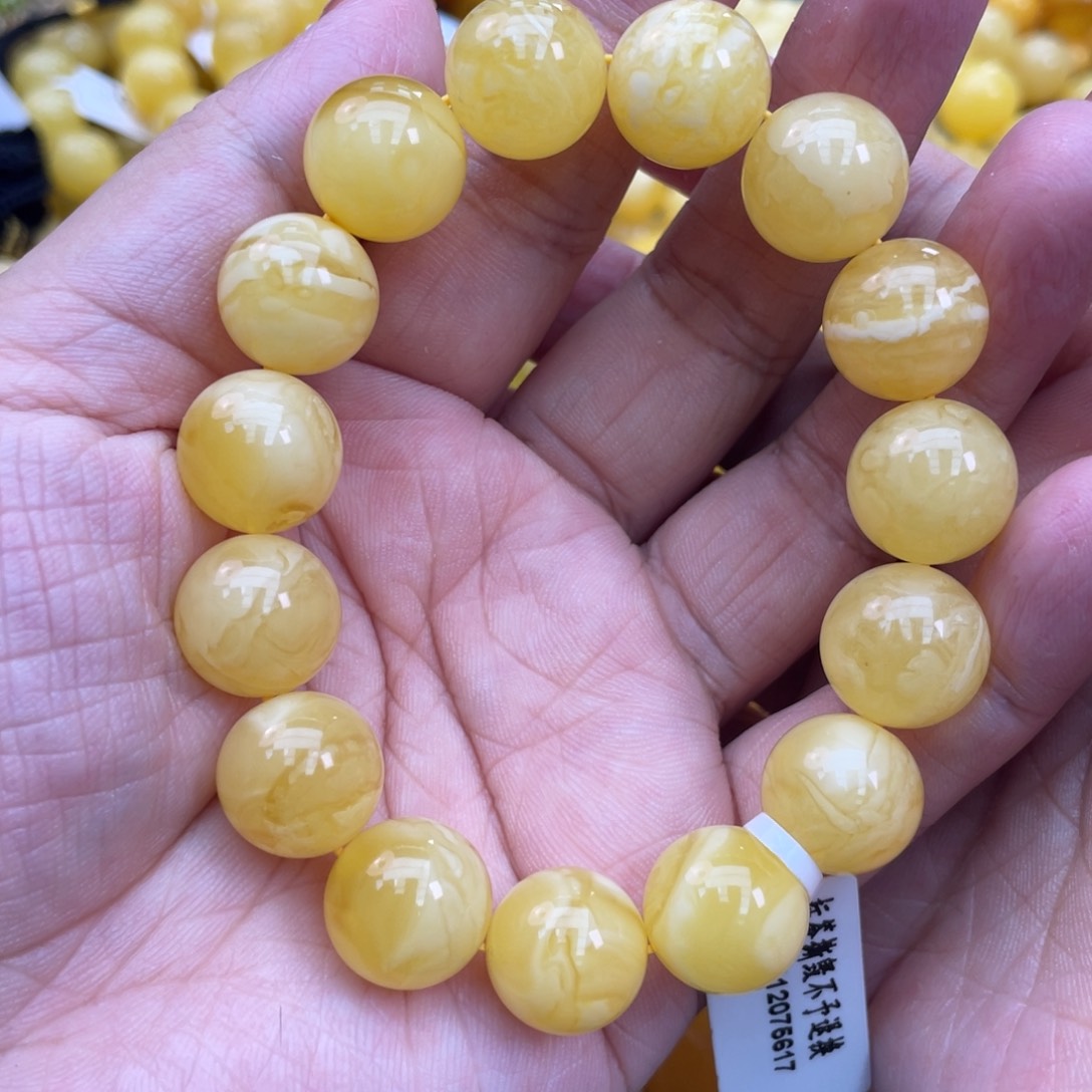 琥珀裸石未镶嵌琥珀蜜蜡