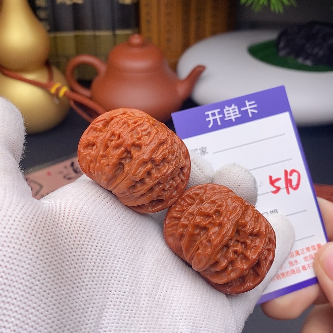 文玩核桃把件41磨盘510