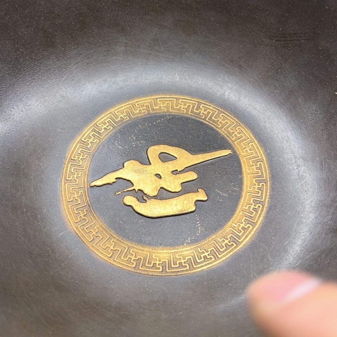 铜摆件欢迎欢迎你