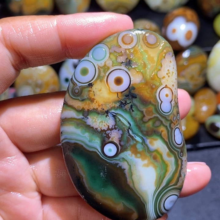 玛瑙/玉髓吊坠(不含链)未镶嵌