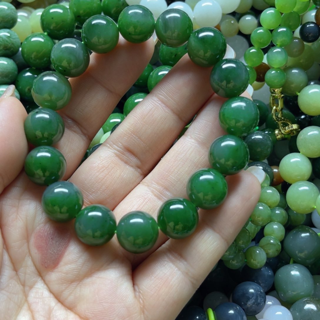 和田玉手链未镶嵌