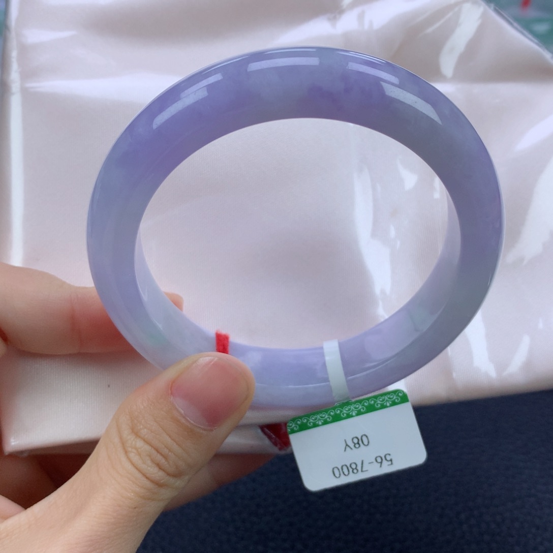 翡翠手镯未镶嵌56.7正