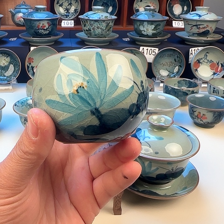 景德镇陶瓷陶瓷杯茶具