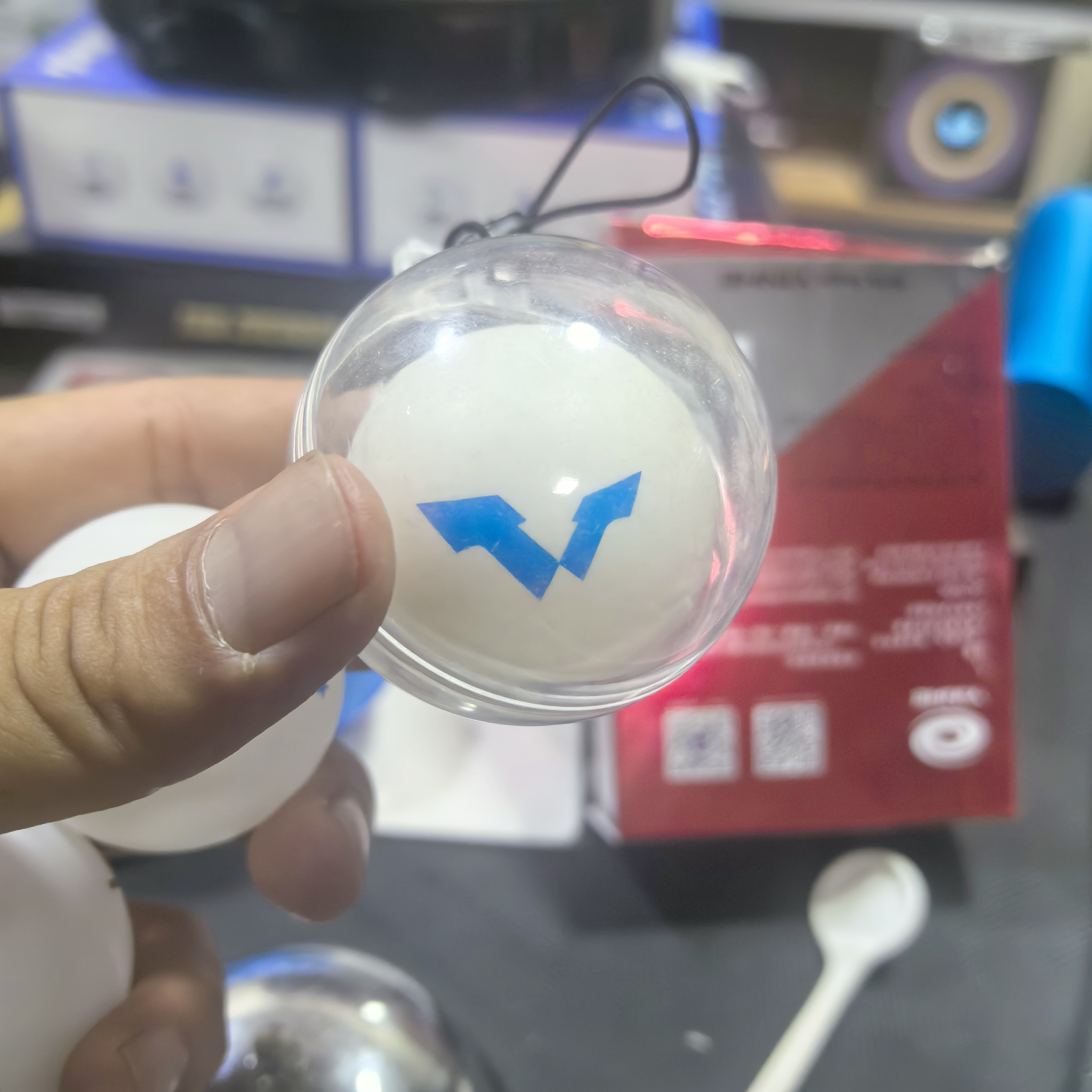 WTT赛事比赛用乒乓球新材料40+有缝三星球
