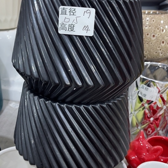 多肉绿植陶瓷花盆9.9包邮，有孔