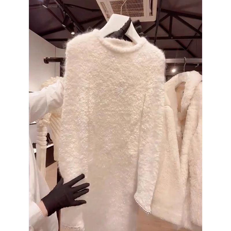 QMWY0625512秋冬法式温柔风奶fufu富家千金毛衣内搭裙子女连衣裙