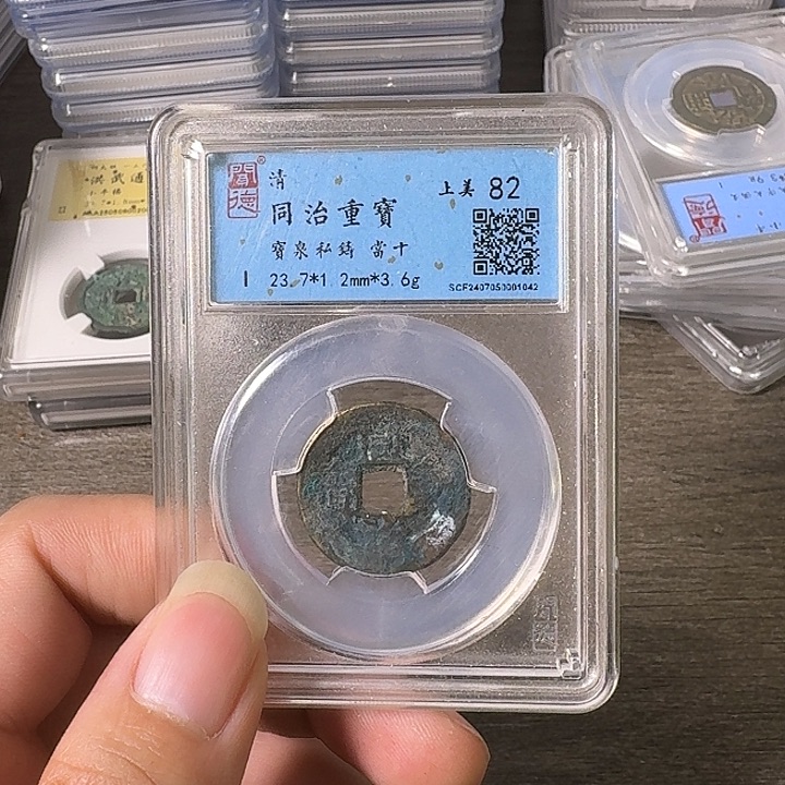 铜A闻博文化同治重宝