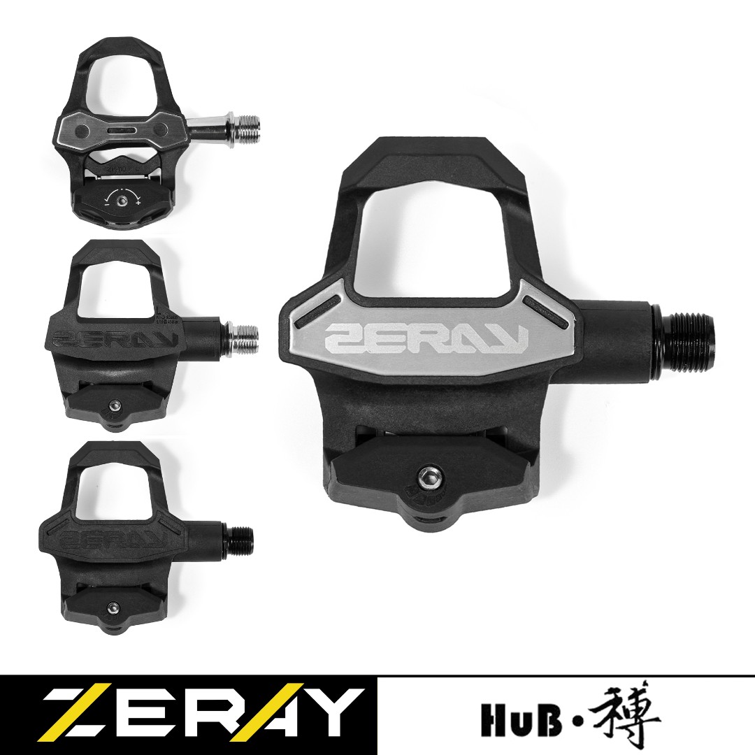 HuB和博竞赛公路骑行锁踏自锁ZP-115碳纤维轻量自行车轴承脚踏