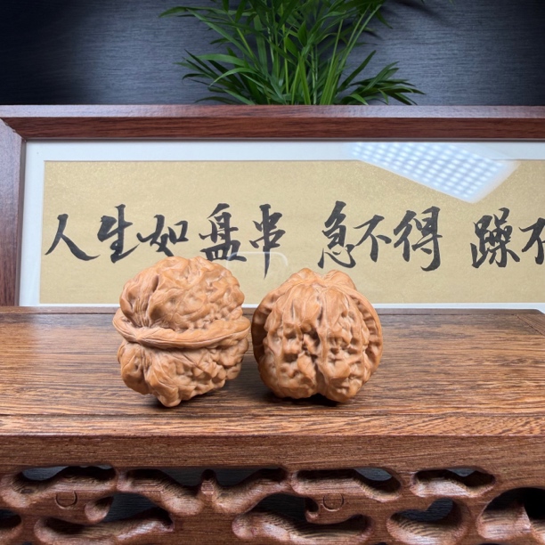 【涞水核桃】文玩核桃精品 蛤蟆头42尺