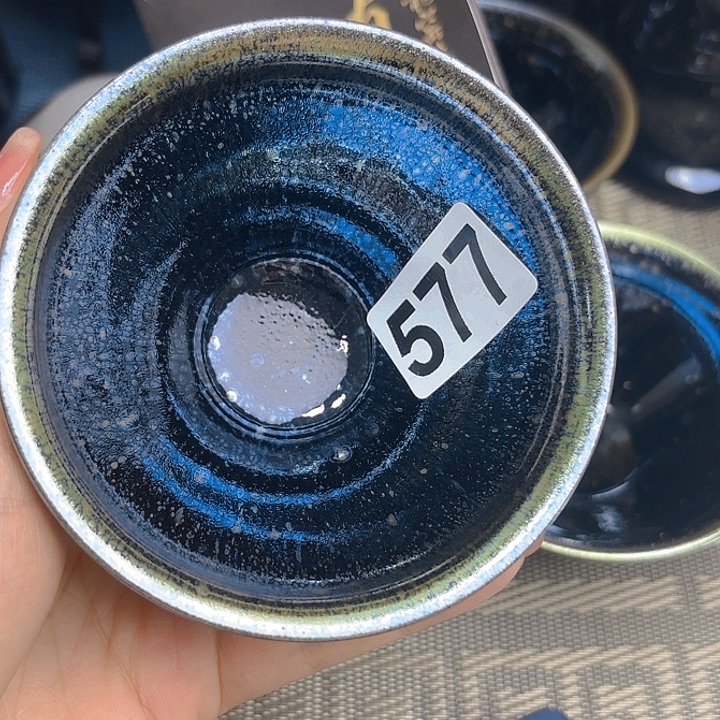 茶盏沐雨茶器柴烧主人杯