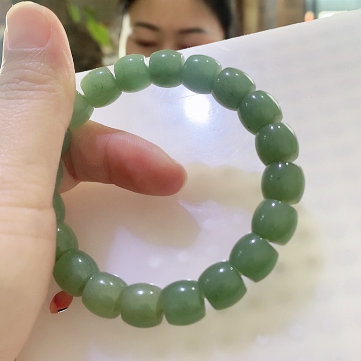 密玉（石英质玉）手链未镶嵌