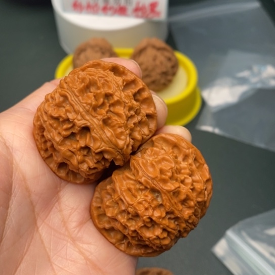 文玩核桃把件43苹果园