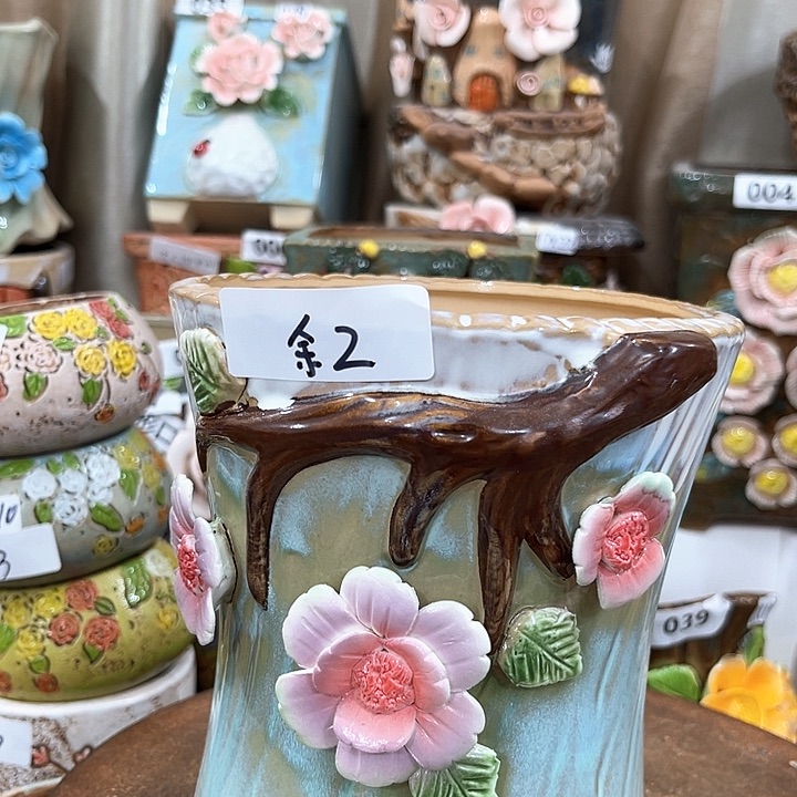 红陶粗陶多肉花盆