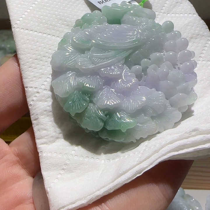 翡翠颈饰未镶嵌@****?凤凰