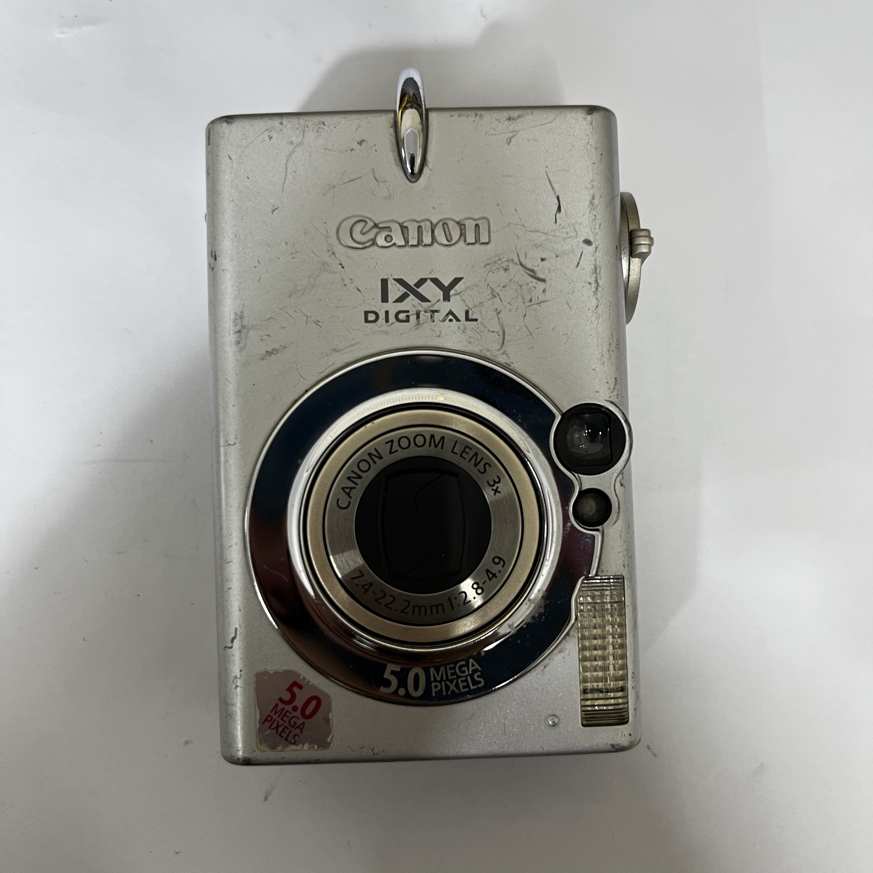 9新 Canon/佳能 佳能 iXY500 无卡无电池 外表瑕疵