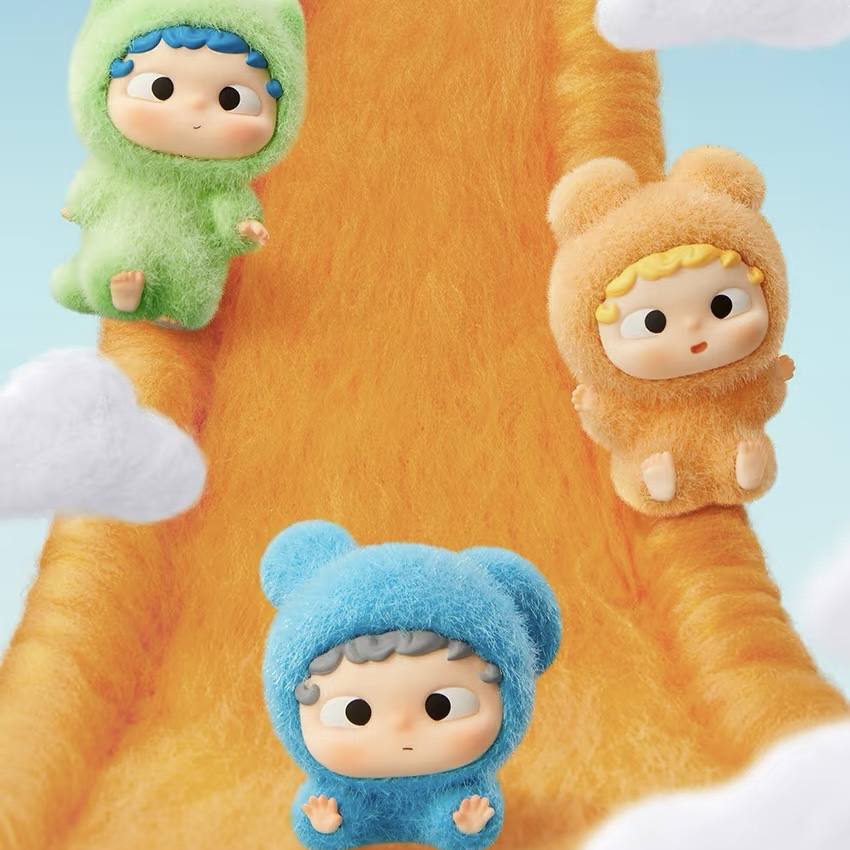 【拆盒】哦崽OZAI茸茸收容所萌粒盲盒潮玩