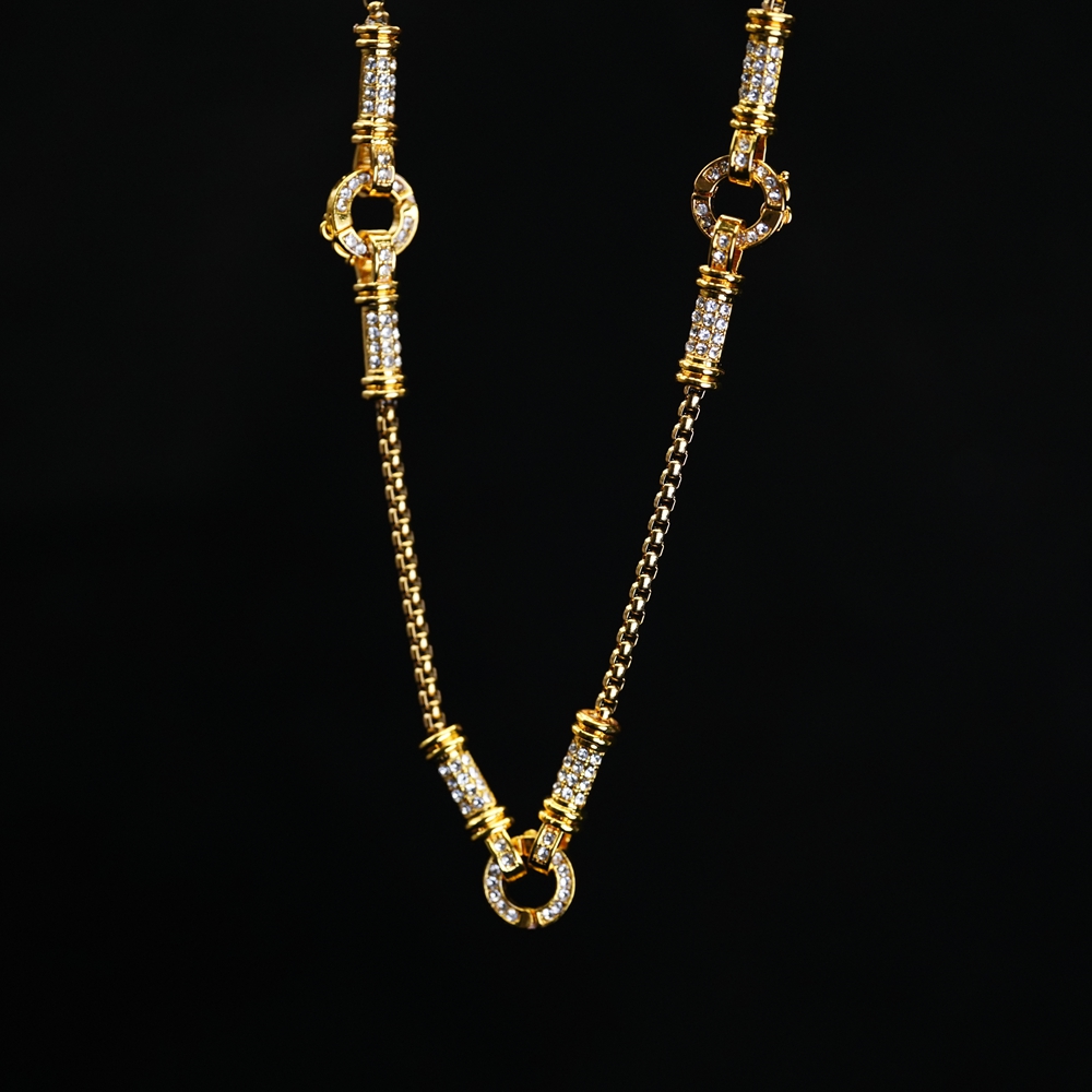 铜项链 万能套链百搭款颈饰 X181 多样性发一