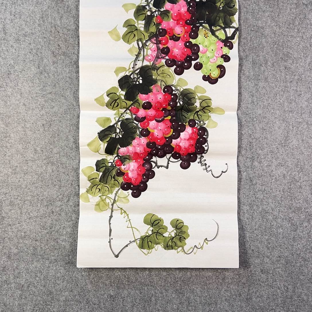 国画286 牡丹等植物生长于这里生长