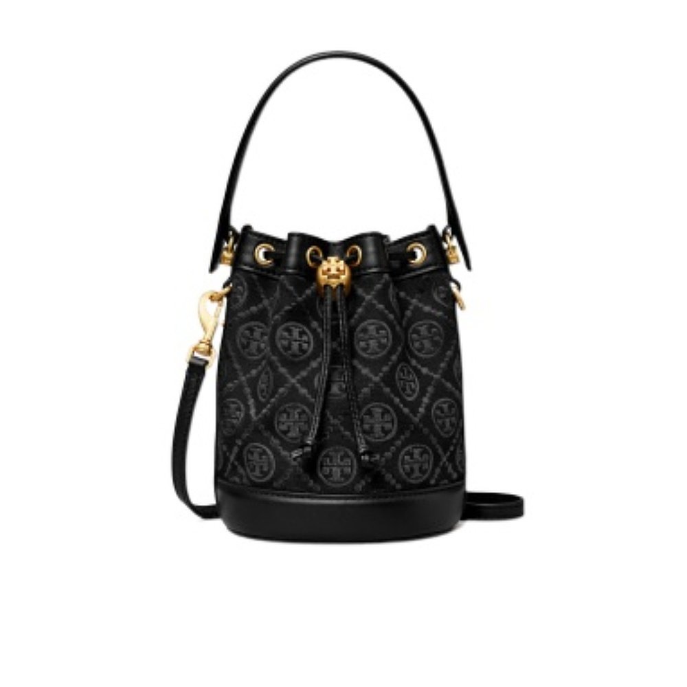 Tory Burch 迷你 T 字母组合水桶包 152130-001
