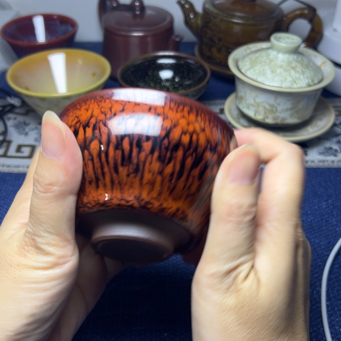 建阳建盏喝茶主人杯