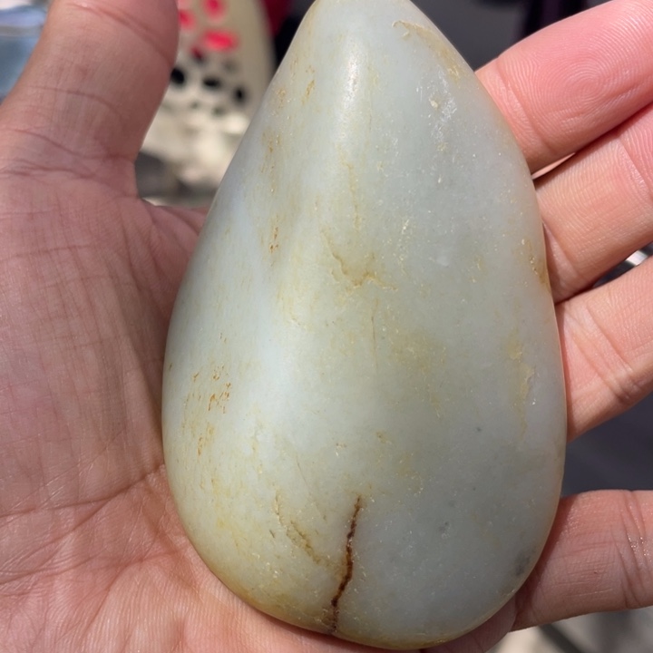 颈饰未镶嵌和田玉（糖玉）