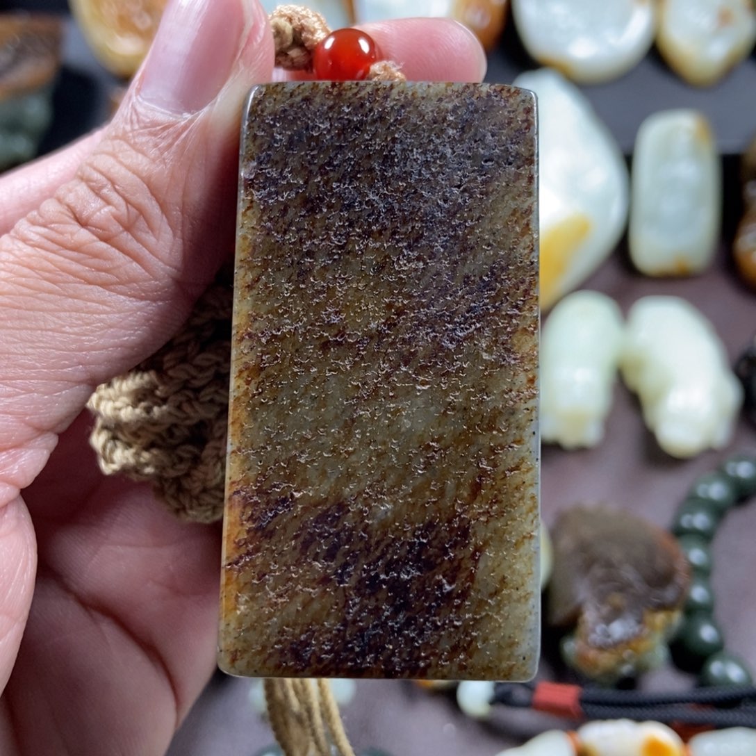 和田玉挂件未镶嵌