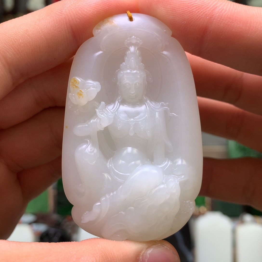 和田玉挂件未镶嵌