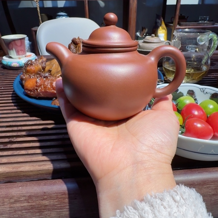 紫砂茶叶盒B*G宜兴紫砂壶