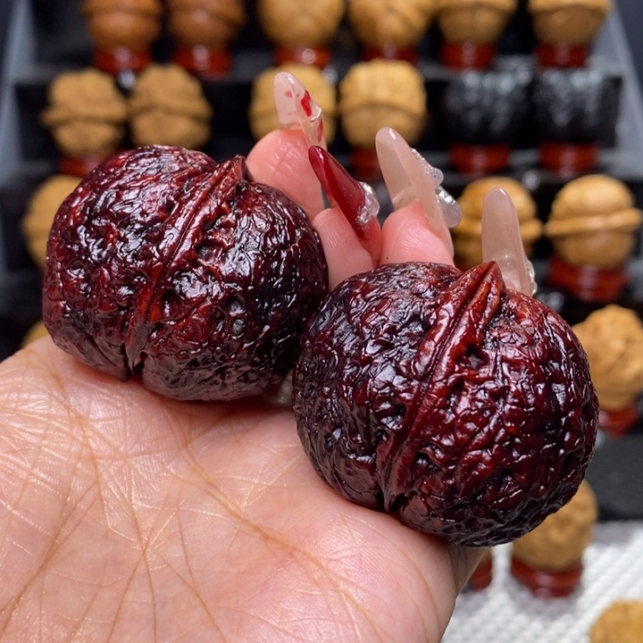 文玩核桃把件泰伦元宝27号