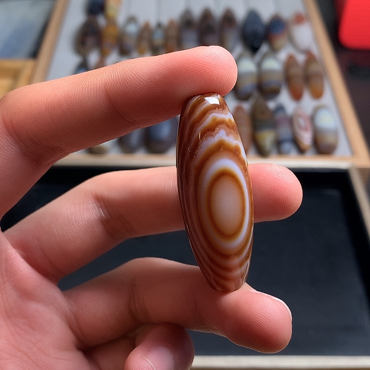 玛瑙/玉髓合金颈饰