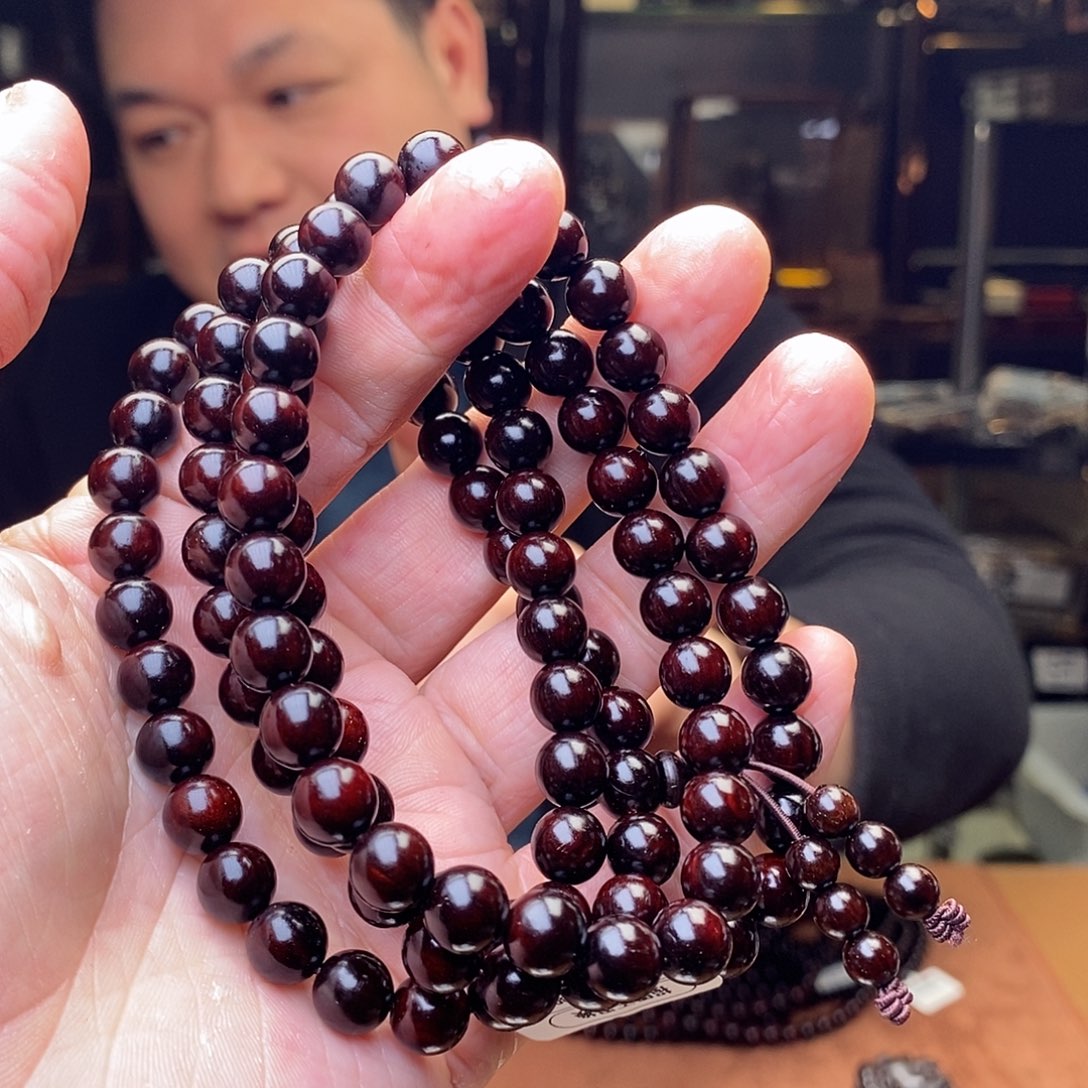 檀香紫檀（小叶紫檀）手串/手链8