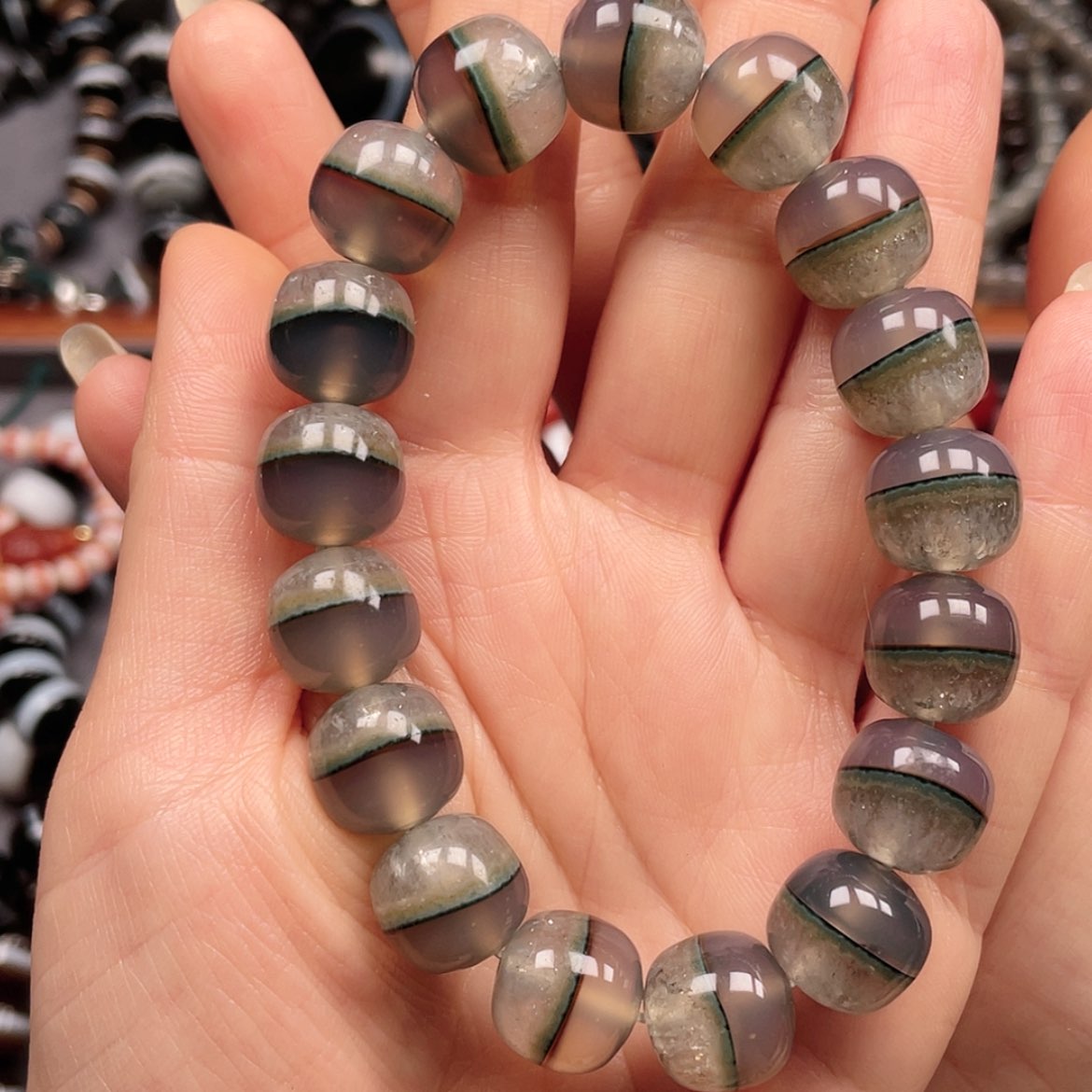 【闪购商品】玛瑙/玉髓珠宝半成品未镶嵌