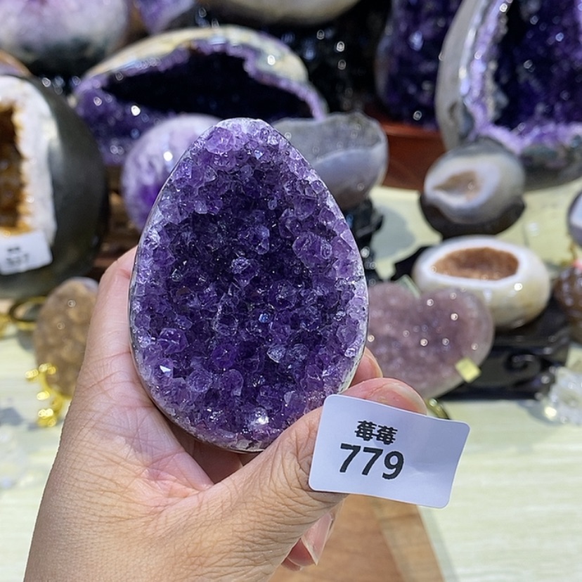 【闪购商品】未镶嵌珠宝半成品紫晶